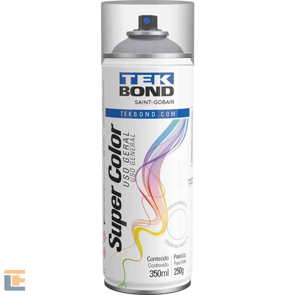 Tinta Spray Tekbond Verniz Brilhante Uso Geral 350 ML