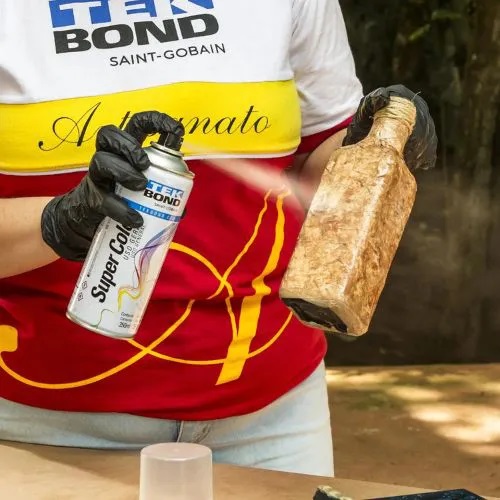 Tinta Spray Tekbond Verniz Brilhante Uso Geral 350 ML - Imagem 3