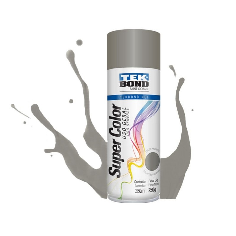 Tinta Spray Tekbond Platina Uso Geral 350ml - Imagem 2