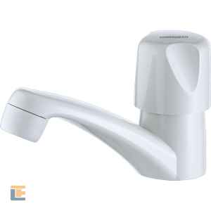 Torneira de Mesa para Lavatório Bica Baixa 1194 F27 Branca LORENZETTI