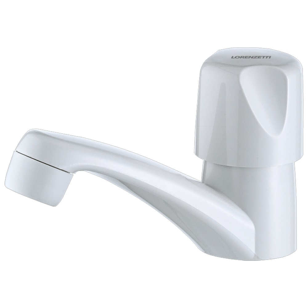 Torneira de Mesa para Lavatório Bica Baixa 1194 F27 Branca LORENZETTI