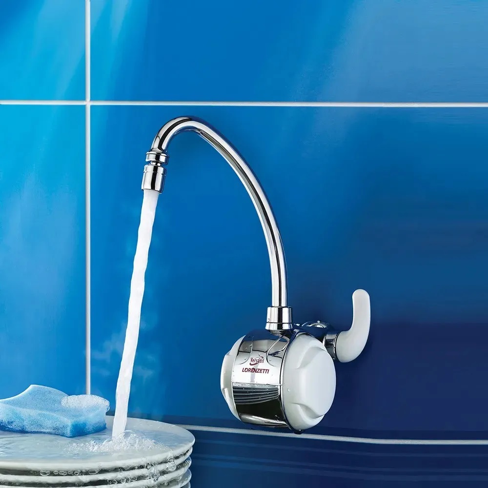 Torneira Elétrica Versátil Cromada 220V Lorenzetti - Imagem 4