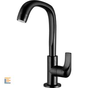 Torneira Lavatório de Mesa Bica Alta Fitt 1195 F61 Preta Lorenzetti