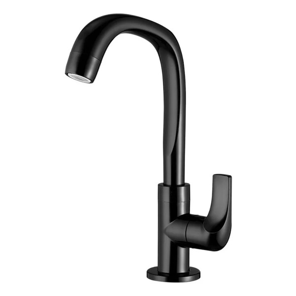 Torneira Lavatório de Mesa Bica Alta Fitt 1195 F61 Preta Lorenzetti