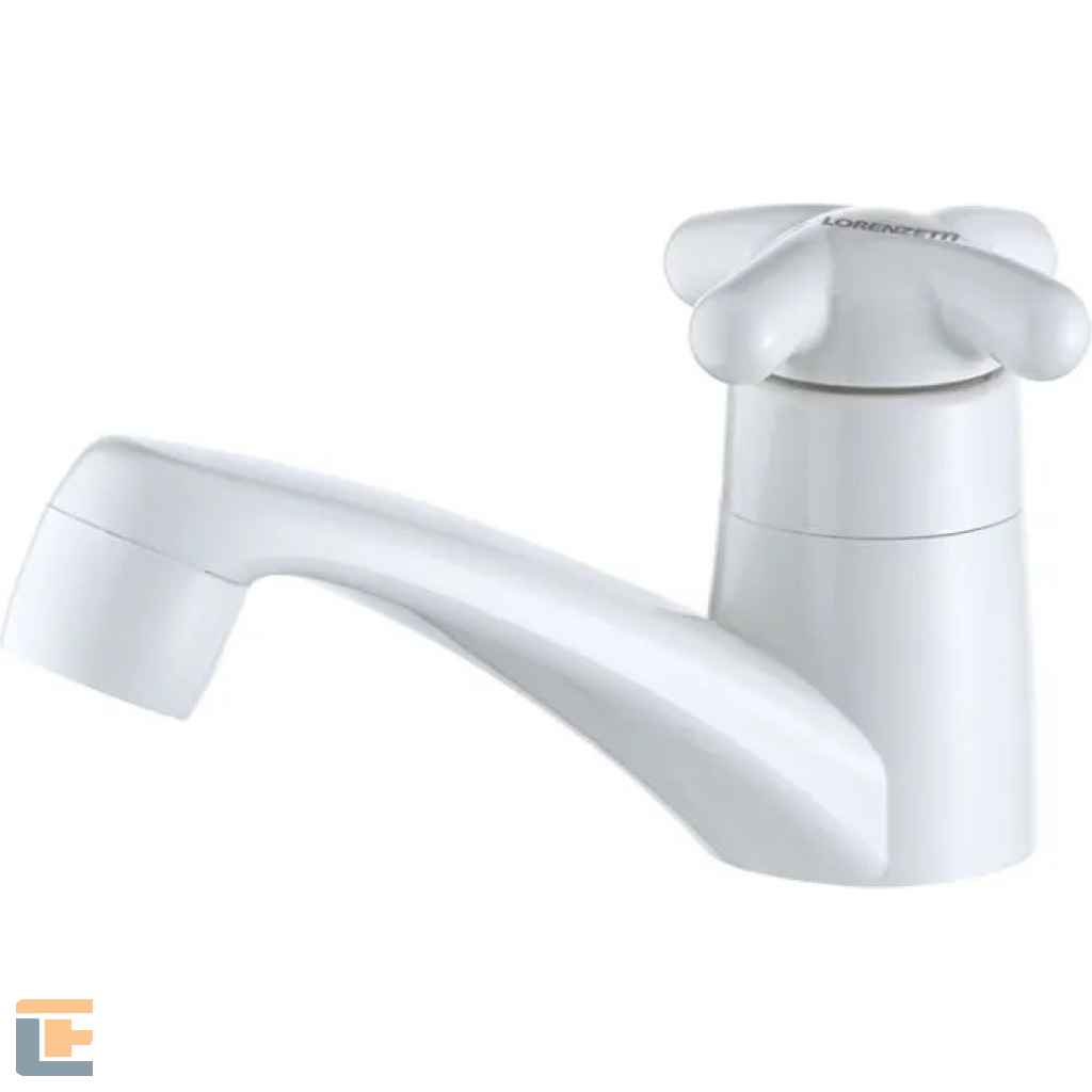 Torneira Lavatório Mesa Branca 1194 F34 Branca - Lorenzetti