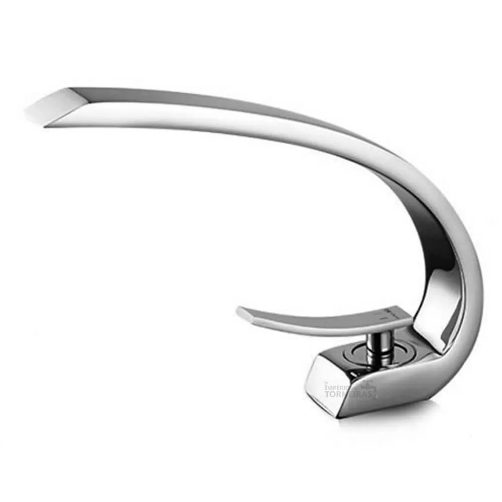 Torneira Monocomando Cascata Curva Cromada BAR-012 - Stillus Home