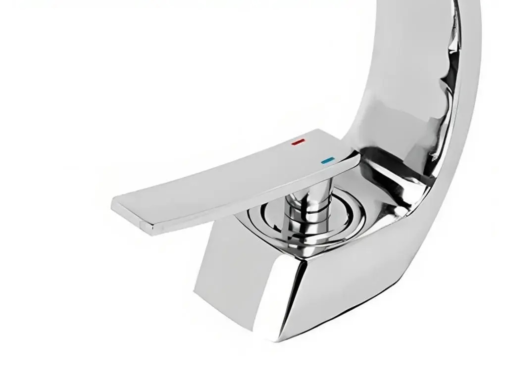 Torneira Monocomando Cascata Curva Cromada BAR-012 - Stillus Home - Imagem 3