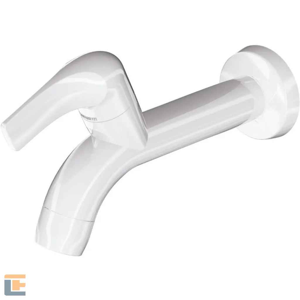 Torneira Pia Longa Parede Branca 1132 F61 Lorenzetti