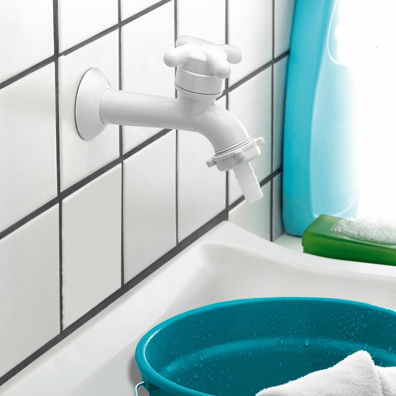 Torneira Tanque Jardim 1130 F34 Lorenzetti Branca - Imagem 2