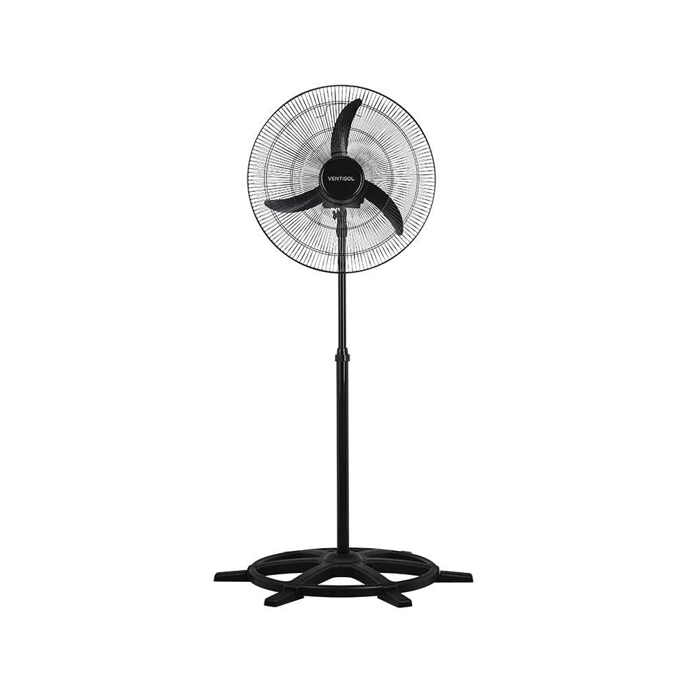 Ventilador Coluna Turbo Preto Premium Ventisol 60CM 127V