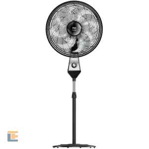 Ventilador WAP Coluna Flow Turbo Preto 127V 50cm 8 Pas FW009220