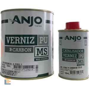 Verniz 5:1 PU Carbon MS 750ml com Catalisador Anjo